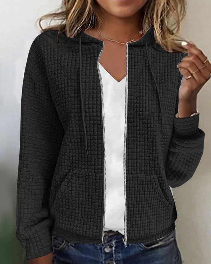 WYNONA | Afslappet vest med lommer