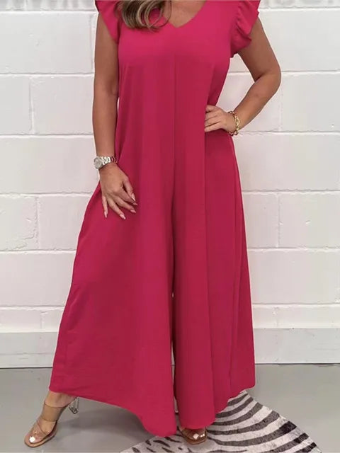 Sabrina™ Jumpsuit med vide ben