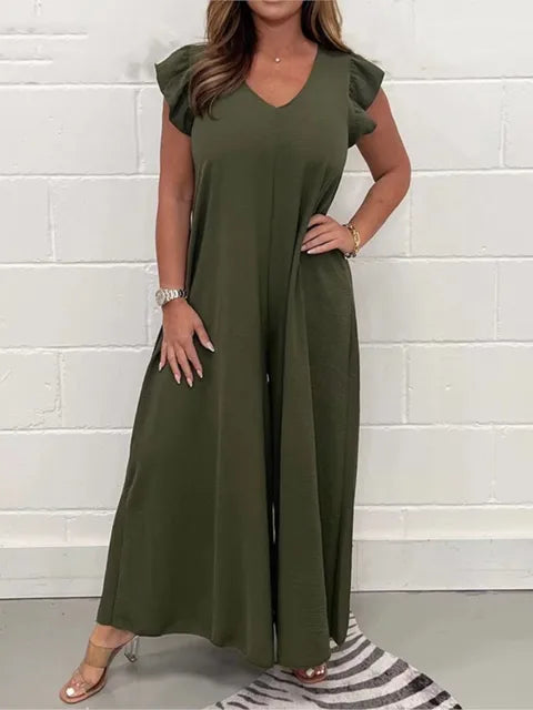 Sabrina™ Jumpsuit med vide ben