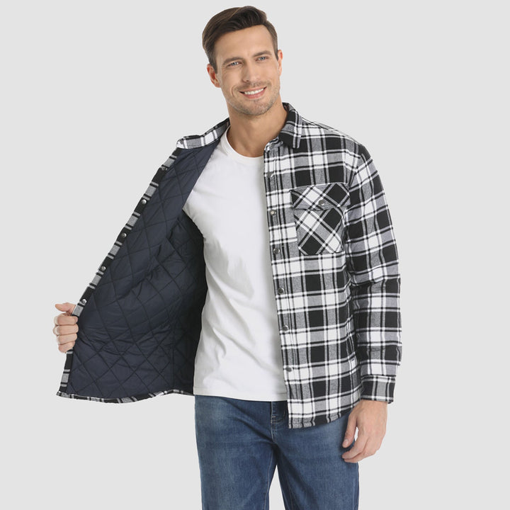 Jack™ - Stribet Flanneljakke