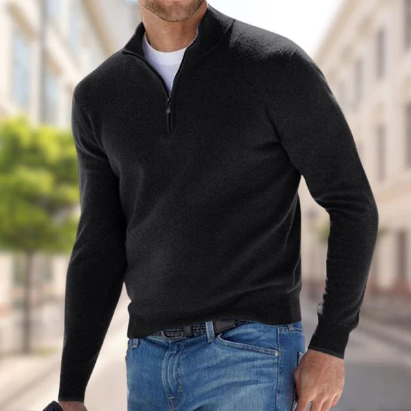 Provozo™ | Sweatshirt med lynlås