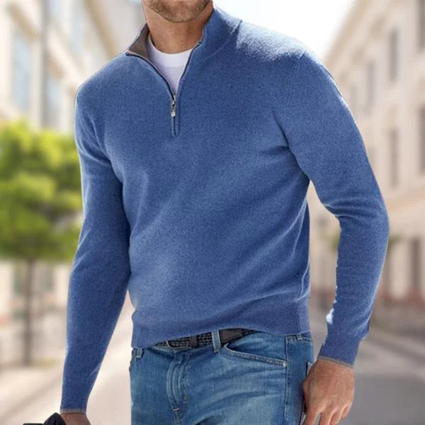 Provozo™ | Sweatshirt med lynlås