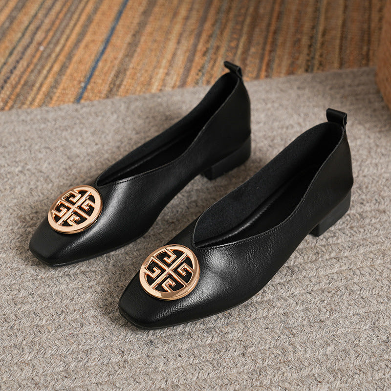 Orchard | Square Toe Flats