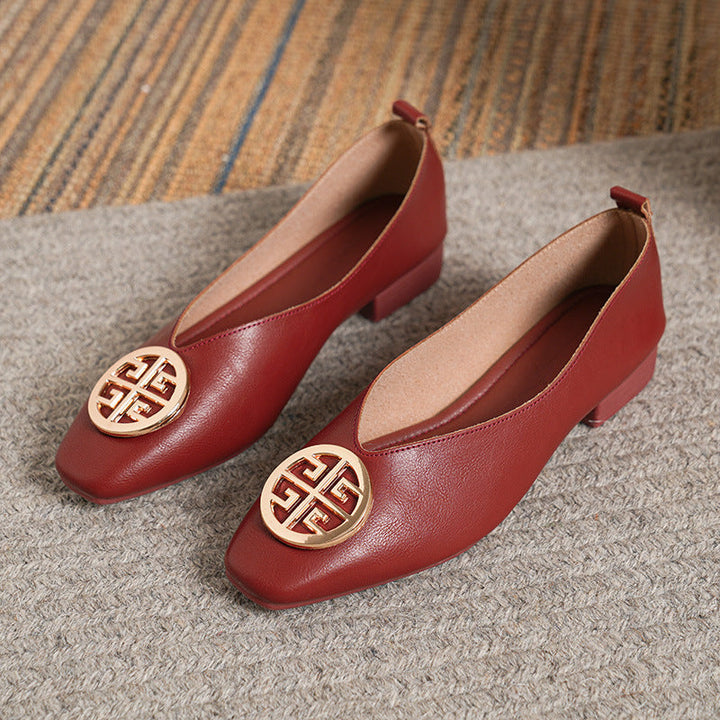 Orchard | Square Toe Flats