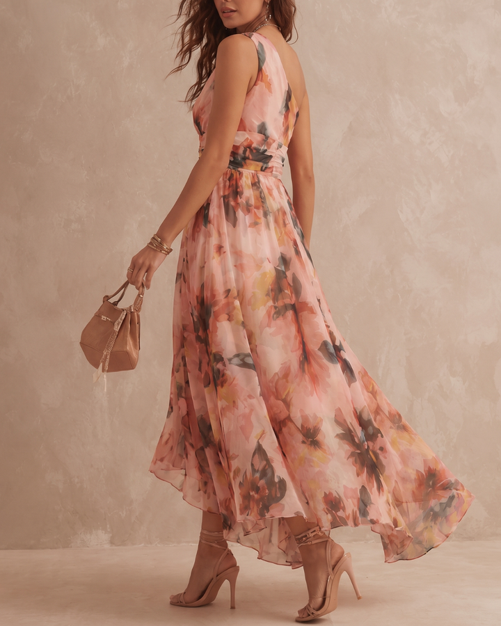 Aurora | One Shoulder Floral Dress