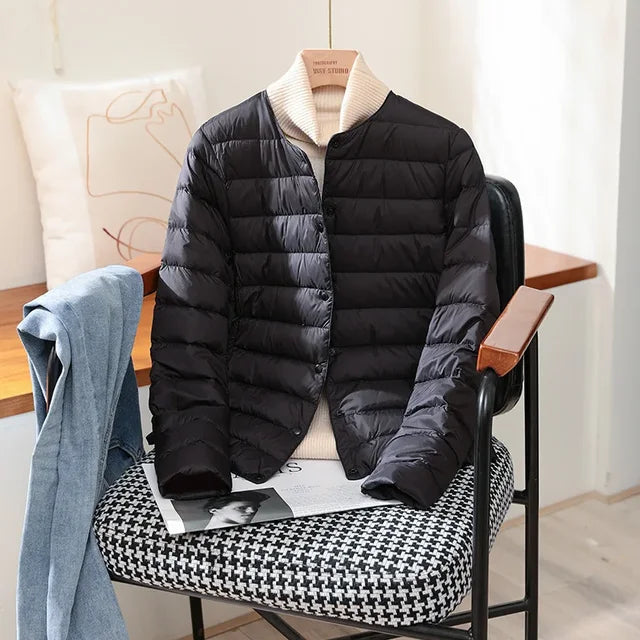 Alina™ | Elegant efterårsfrakke