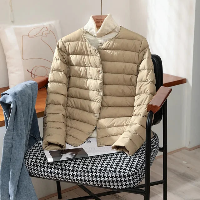 Alina™ | Elegant efterårsfrakke