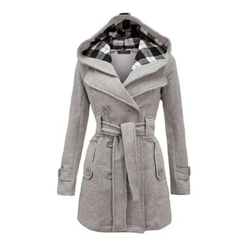 Chic Elegance: Premium Trenchcoat til Hendes