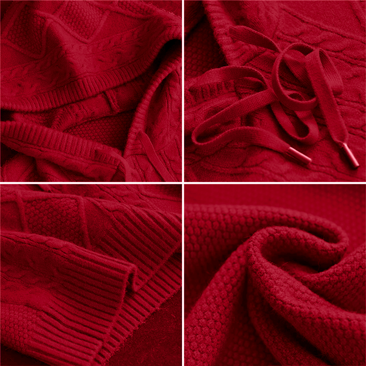 Fabiola™ | Jacquard-hættetrøje