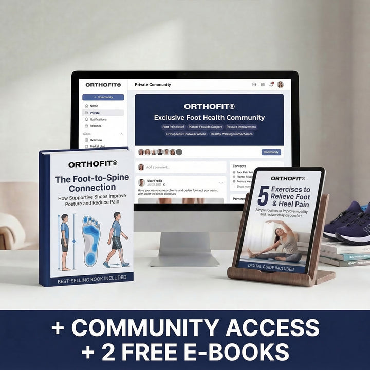 ComfySteps™ - Shoes for Foot, Knee, and Back Pain