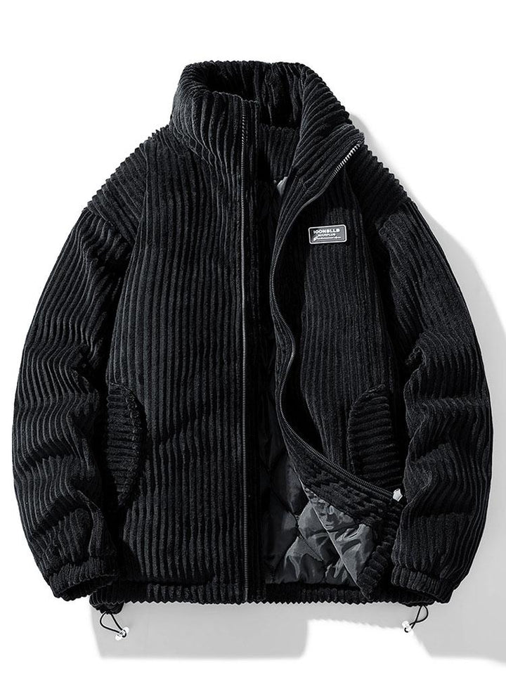 Robin™ - Foret Stribet Corduroy-Frakke