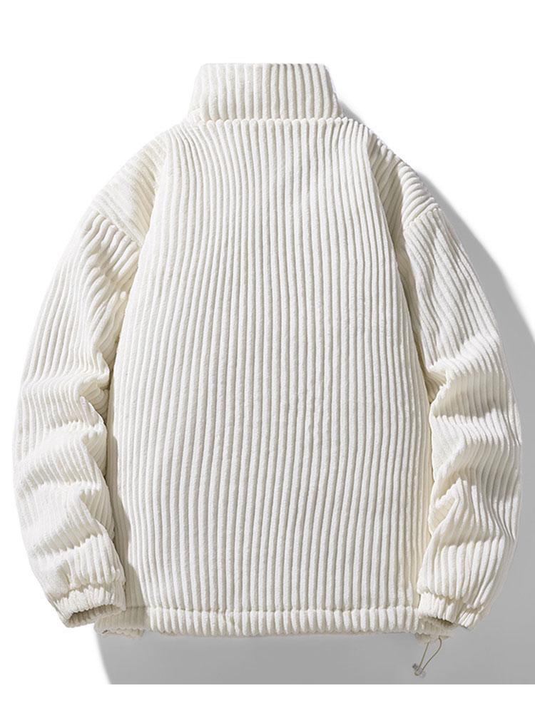 Robin™ - Foret Stribet Corduroy-Frakke