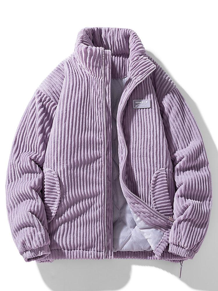 Robin™ - Foret Stribet Corduroy-Frakke