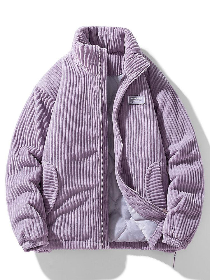 Robin™ - Foret Stribet Corduroy-Frakke