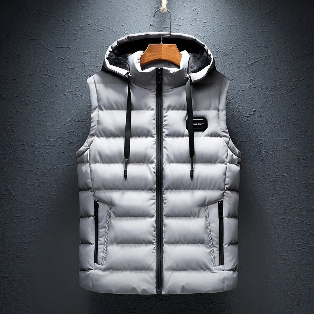 Sandro™ | Bodywarmer med hætte